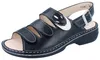 Pohodlný sandál Finn Comfort Saloniki, dámský, černý, kůže, Náhled obrázku produktu 1