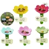 5er Set Bienen Tränke Garten, Insektentränke in Blumenform, Produktbild-Vorschau 1