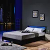 HOME DELUXE - LED Bett Astro - Schwarz, 140 x 200 cm - Produktbild-Vorschau 2