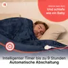Seranova XXL Elektrische Heizdecke - 180x160cm - 9 Produktbild-Vorschau 7
