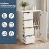 Armoire de salle de bain, commode MDF avec tiroirs, petite Voir les images du produit 4