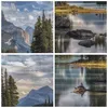 Bild auf Leinwand - Leinwandbild - 5 Teile - See Landschaft Produktbild-Vorschau 8