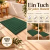 Mata łazienkowa frotte 700 g/m²  50 x 80 cm ciemnozielona Podgląd zdjęcia produktu 2