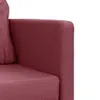 vidaXL Bodensofa mit Schlaffunktion Weinrot 112x174x55 cm Produktbild-Vorschau 11