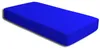 A single blue mattress with a fitted sheet. Produktbild-Vorschau