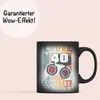 Trendation -  40. Geburtstag Farbwechsel Zauber-Tasse Mann Produktbild-Vorschau 3