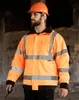 Korntex KXRLJ | Hi-Vis Light Rain Jacket Kaunas Regenjacke Produktbild-Vorschau 4