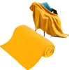 Teesa Fleecedecke Gelb 130x150 cm - Produktbild-Vorschau 1