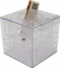 3D Kugel-Labyrinth Spardose Schwarz - Cleveres Knobelspiel Produktbild-Vorschau 1