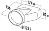 Naber COMPAIR System Ø 125 MF-EST 125 końcówka / element Podgląd zdjęcia produktu 2