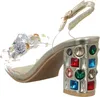 Laura Vita Sandali da donna 32303236313034 Oro 40 EU Anteprima dell’immagine prodotto 3