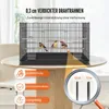 Voliera per uccelli VEVOR 76x46x45cm Gabbia per uccelli Anteprima dell’immagine prodotto 4