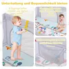 Baby Laufstall mit Matratze & 50 Spielbällen & 4 Zugringen Produktbild-Vorschau 5