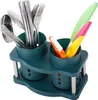 Verk 07132_Z  Odkapávač na příbory 19 x 14 cm zelený Náhled obrázku produktu 3
