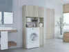 Waschmaschinenschrank Badschrank Badregal Sonoma Produktbild-Vorschau 3