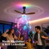 Ventilatore a soffitto da 48W con illuminazione, 60 cm di Anteprima dell’immagine prodotto 4