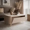 Salontafel AVELINE met schuine poten Productafbeelding-voorbeeld 4