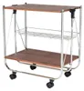 WENKO Chariot de cuisine DINE Serveur sur roulettes Trolley Voir les images du produit 1