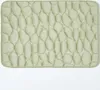 HOMESCAPES Lindgrüner Duschvorleger aus Memory Foam in Produktbild-Vorschau 1