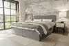 99rooms Kira Boxspringbett Strukturstoff NEVE Anthrazit Produktbild-Vorschau 1