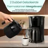 Emerio Koffiezetapparaat met Dubbele Thermoskan – 1 L Productafbeelding-voorbeeld 4