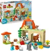 LEGO DUPLO Town Tierpflege auf dem Bauernhof Spielzeug für Produktbild-Vorschau 1