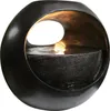 Zimmerbrunnen Blumenvase schwarz BK915 mit LED Beleuchtung Produktbild-Vorschau 3