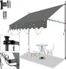 Tenda da sole Izrielar con LED 250x120 cm Tenda da sole per Anteprima dell’immagine prodotto 8