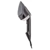 A black and gray garment steamer is shown against a white background. Podgląd zdjęcia produktu