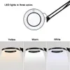 Zvětšovací lampa USB LED lupa 3 barvy osvětlená zvětšovací Náhled obrázku produktu 6