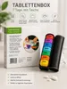 Tablettenbox 7 Tage mit Tasche – Pillendose Wochenbox Produktbild-Vorschau 1