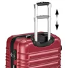 Set di valigie Zelsius 4 pezzi, rosso, valigia da viaggio Anteprima dell’immagine prodotto 6