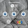 Formeya Bettdecke 200x200 cm, 300 GSM Steppdecke, Produktbild-Vorschau 6