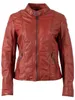 Mauritius Lederjacke Damen Kina LEGV rot Basics 100% Leder Produktbild-Vorschau 1