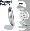 Ofenthermometer Edelstahl 1 Stück, Hitzebeständig Bis 400 Produktbild-Vorschau 4