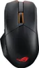A top-down view of a black gaming mouse. Produktbild-Vorschau