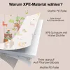 Tapis de jeu pliable pour bébé OFMOTRA XXL 180 x 200 x 1,5 Voir les images du produit 3