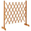 Clôture de jardin orange 120x90 cm en bois massif de sapin Voir les images du produit 1