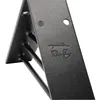 Close-up of a black metal shelf bracket. Produktbild-Vorschau