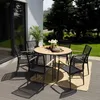 di volio Gartentisch Palermo ø 120 cm, rund - beige, Produktbild-Vorschau 11