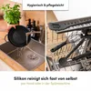 Hoffmann Faltsieb Silikon Edelstahlring 23 cm platzsparend Produktbild-Vorschau 8