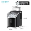 EUHOMY Eiswürfelmaschine IM005-CBL, schwarz 16 Eiswürfel in Produktbild-Vorschau 5