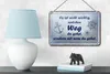 Blechschild Spruch 12x18 cm nicht wichtig welchen Weg du Produktbild-Vorschau 4