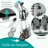 ELONEO rollator per interni largo 54 cm, pieghevole e Anteprima dell’immagine prodotto 7