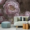 Muralo Vlies Fototapete BLUMEN Pfingstrosen Pflanzen Retro Produktbild-Vorschau 5
