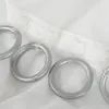 Pierścienie z haczykiem, srebrne, średnica 40 mm, do Podgląd zdjęcia produktu 2