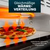 Princess 112780, 1 pizza/pízz, Čierna, Digitálny, 400 °C, Náhľad obrázku produktu 4