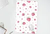 MuchoWow® Mauspad Mousepad Erdbeere - Obst - Weiß - Produktbild-Vorschau 5