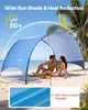 Namiot plażowy chroniący przed słońcem dla 4 osób, ochrona Podgląd zdjęcia produktu 2