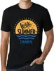 Herren Grafik T-Shirt Zeit dem Sommer in Tampa Hallo zu Produktbild-Vorschau 1